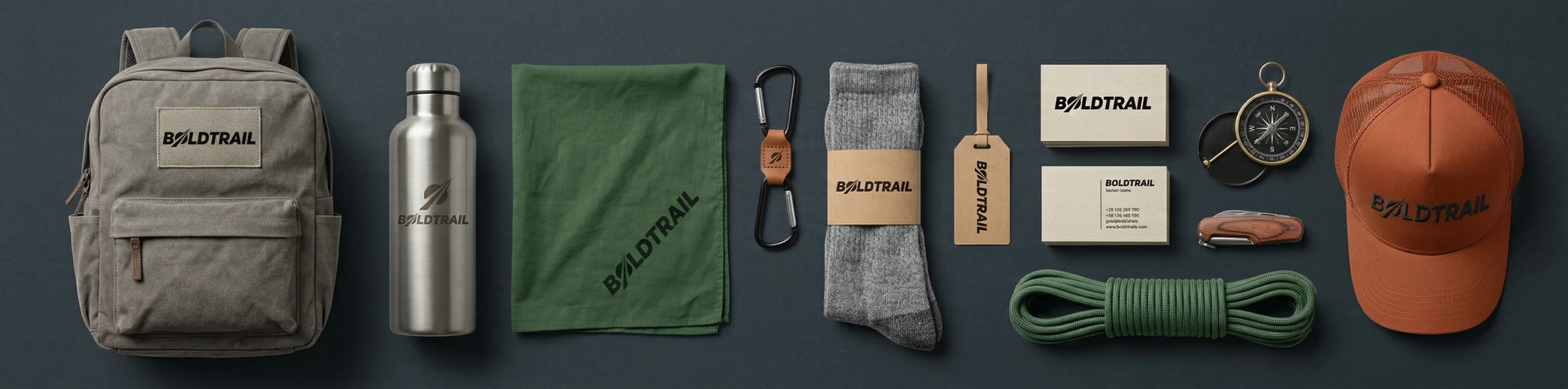 Boldtrail — Brand Identity Set